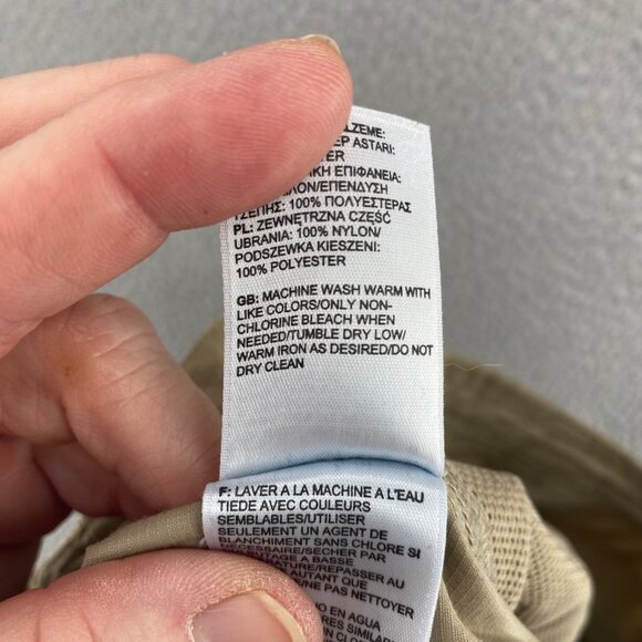 The North Face Pants Womens 10 Horizon II Khaki Convertible Utility Outdoor UPF* - Picture 12 of 16